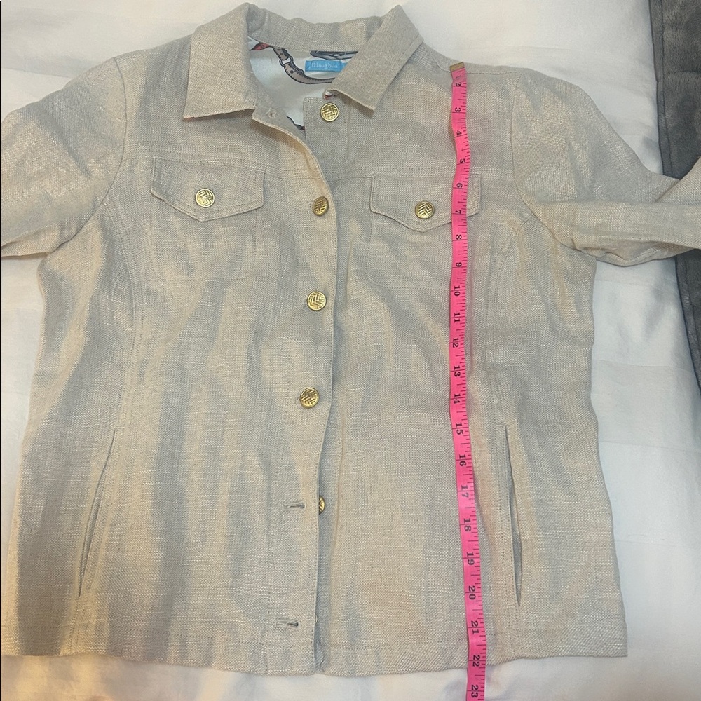 J.McLaughlin Linen Colby Jacket - Picture 16 of 16